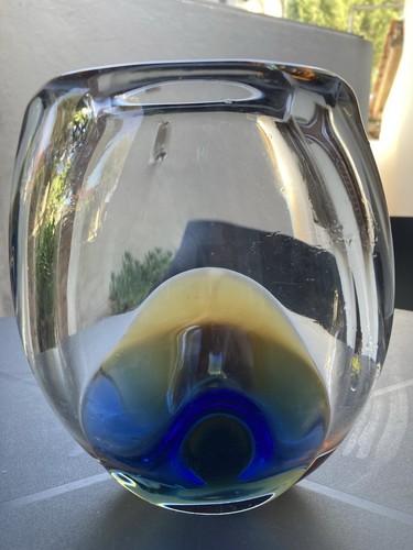 Vaso vetro particolare - , anni