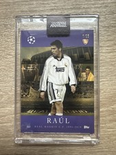 Topps Raul 1/25 Real Madrid