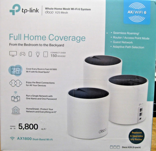 Nuovo sistema link x25 mesh - tp-link,