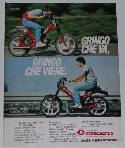 Advert pubblicità 1982 - advert,