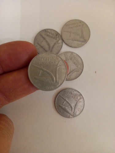 Moneta lire del - moneta, da
