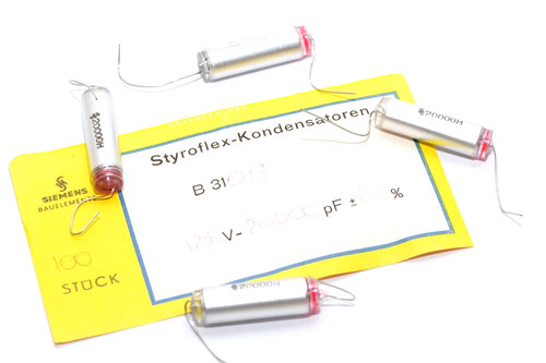 Condensatore styroflex di - condensatore,
