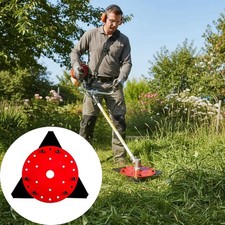 Lame tagliaerba piastra rossa