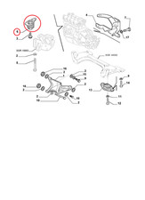 SUPPORTO MOTORE DX FIAT PALIO