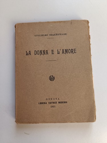Guglielmo shakespeare donna - la,
