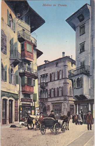 Italia trento cartolina - trento,