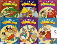 TOPOLINO ALBI  6 FUMETTI