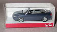 Herpa Audi A4 Cabrio blu scuro in confezione originale 023061