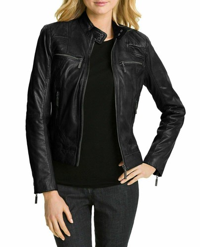Giacca moto donna pelle - giacca,
