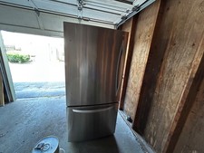 Silver LG fridge multiflow
