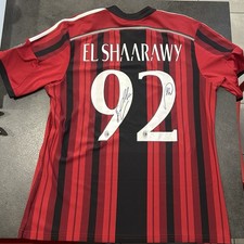 maglia milan autografata da El Shaarawy