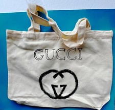 NUOVA TOTE TELA "GUCCI" LOGO