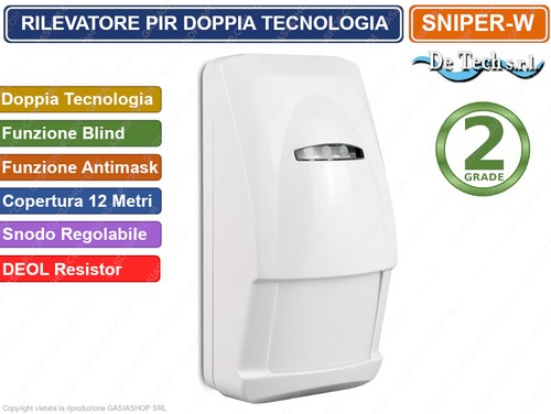 Pir sensore rivelatore - sensore, a