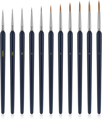 Set pennelli 11 pezzi - 11,