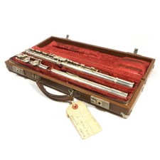 Flauto vintage Artley #695 ELKHART con custodia RARO 