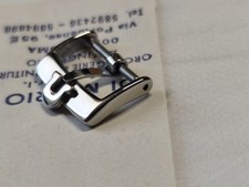 Fibbia Fibbietta Ardiglione X Cinturini orologi Omega Buckle acciaio Inox 18mm