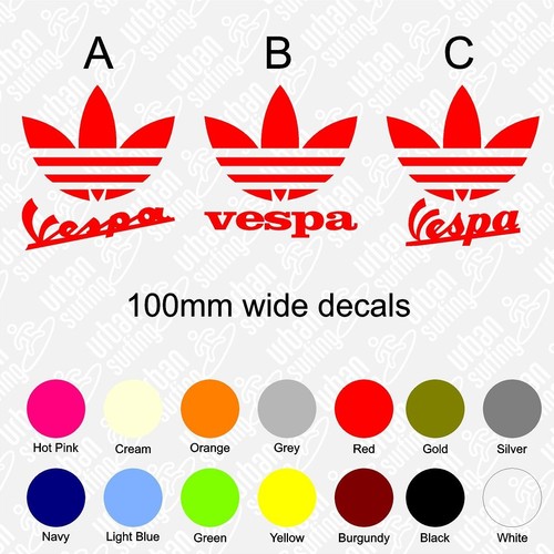 Adesivi vespa adidas larghezza - vespa,
