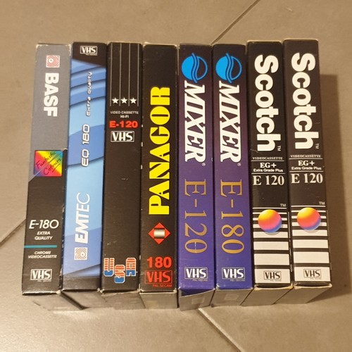 Lotto blocco stock vhs - blocco,