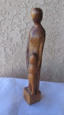 vintage hand carved wooden
