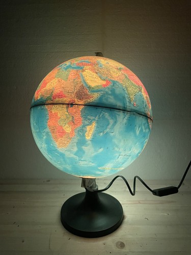 Lampada mappamondo grande