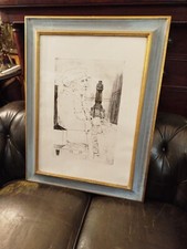 Litografia Bruno Caruso. Misure con cornice 85x65cm