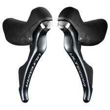 Comandi leve cambio bici corsa Shimano Ultegra ST-R8000 2x11 bike shifters