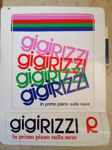 Due adesivi unico foglio - due, su
