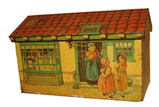 Antica Cofanetto Cartoniere IN