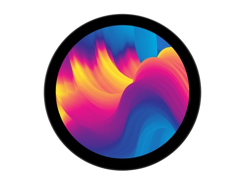 Waveshare pollici rotondo - pollici,