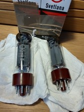 Coppia abbinata Winged C Svetlana EL34 JSC Svetlana Original Factory 2011 codice data