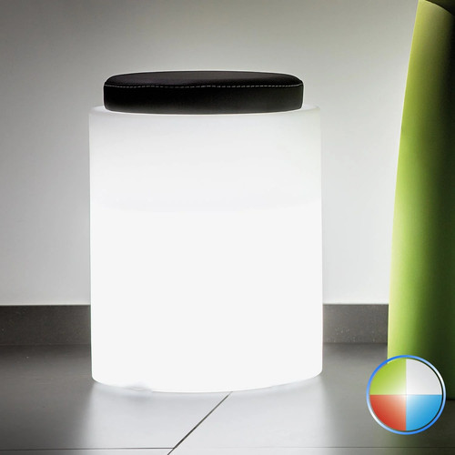 Pouf round tondo - round, luminoso