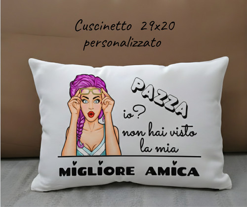 Cuscino personalizzato 20x29 - cuscino, personalizzato,