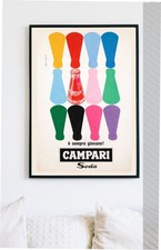 Poster Campari Bitter Milano