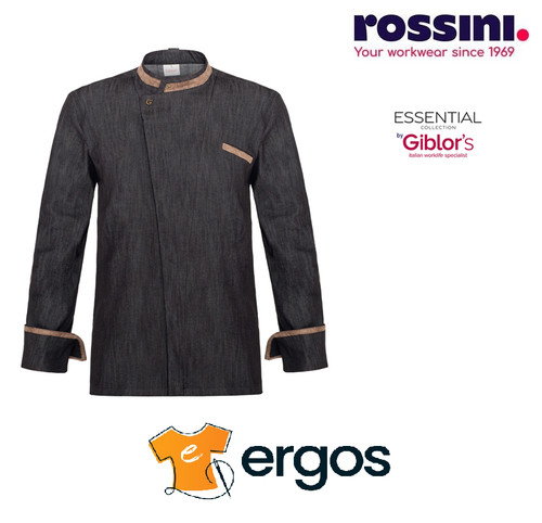 Giblor giacca black denim - black,