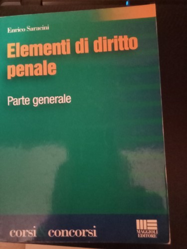 Elementi diritto penale - di,