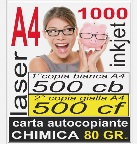Carta chimica autocopiante - carta,