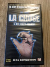 CASSETTE VIDÉO VHS LA CHOSE