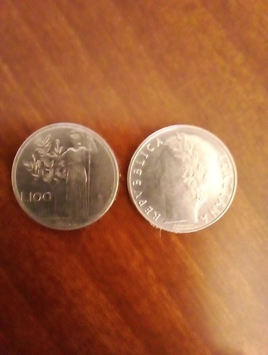 100 lire minerva piccole 1990 - minerva,