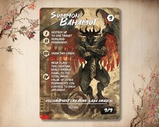 Summon Bahamut - MTG Custom