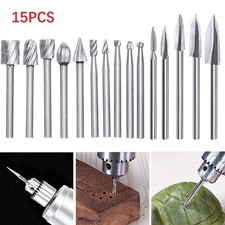 15pcs Legno Intaglio Set Punte