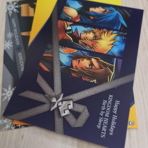 Kingdom hearts holiday card - kingdom,