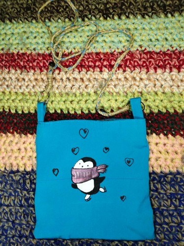 Borsa tracolla pinguino - a,