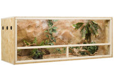 OSB Terrario, Terrario in Legno 150x60x60 cm con Ventilazione Laterale