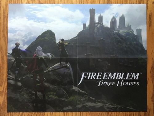 Poster fire emblem - fire, three