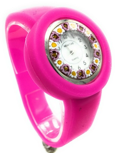 Orologio donna silicone fuxia - donna,
