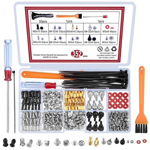 352pcs computer viti kit - 352pcs, pc