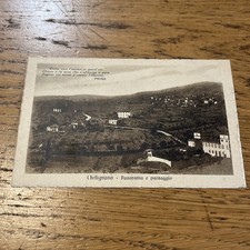 💙 Cartolina D’epoca Viaggiata Chitignano Panorama Provincia Arezzo 1925 Guerra