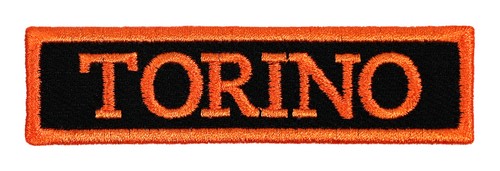 Torino patch ricamata - torino,