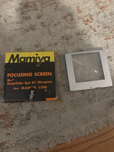 Mamiya schermo di - n., 7