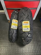 COPPIA GOMME MOTO PIRELLI DIABLO 120 70 ZR 17  58W+ 180 55 ZR 17 73W DOT0924